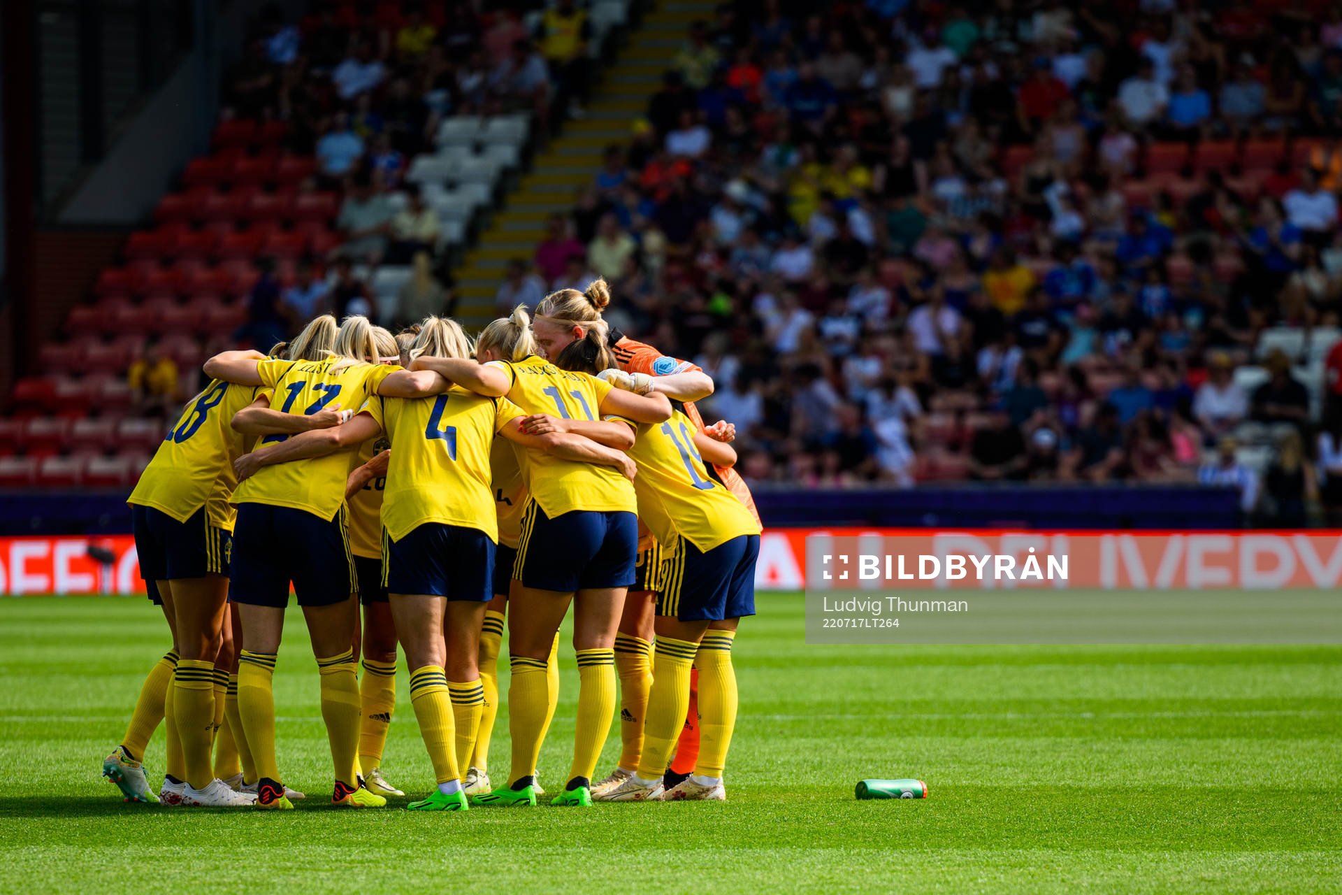 Players of Sweden gather