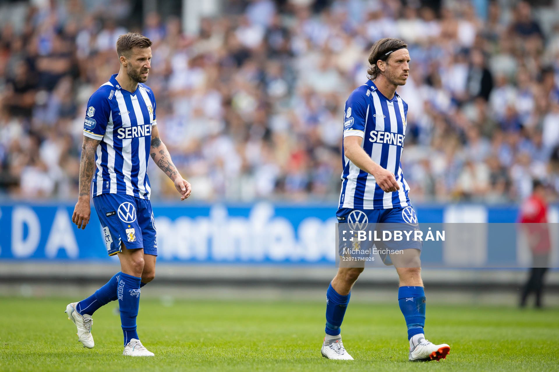 IFK Göteborgs Mattias Bjärsmyr och Gustav Svensson