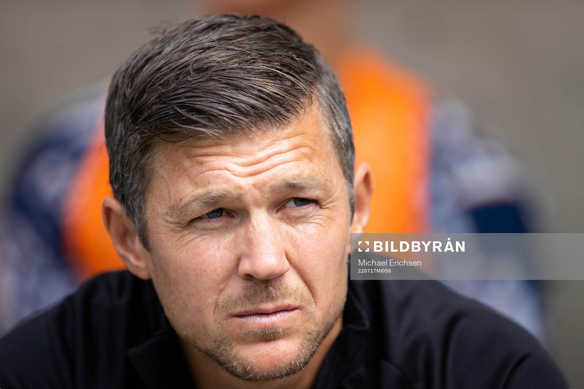 IFK Göteborgs assisterande tränare Hannes Stiller innan