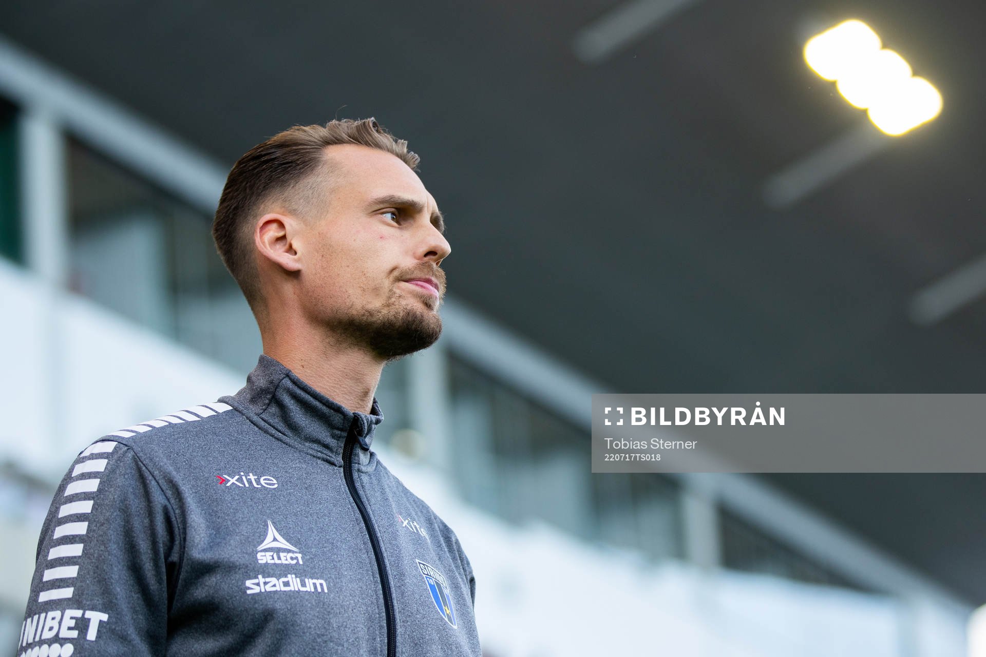 Sirius tränare Daniel Bäckström