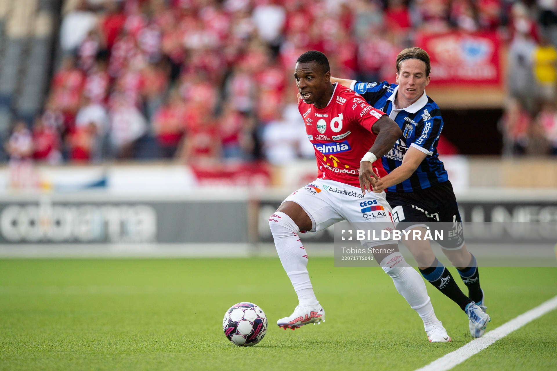 Degerfors Joseph - Claude Agyeman Gyau och Sirius Johan