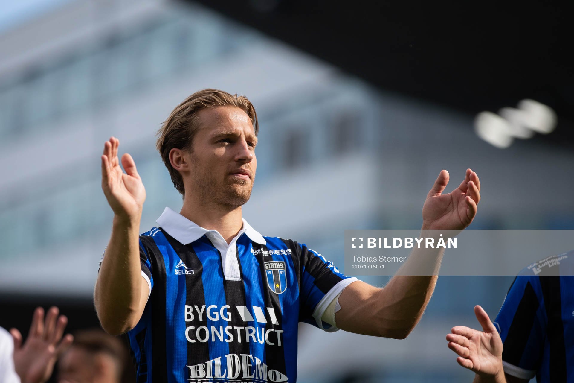 Sirius Daniel Stensson jublar