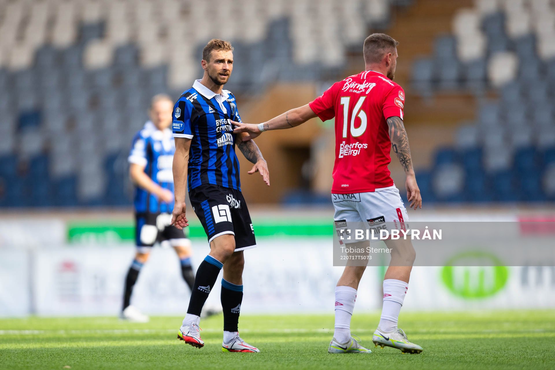 Sirius Filip Rogic och Degerfors Rasmus Örqvist