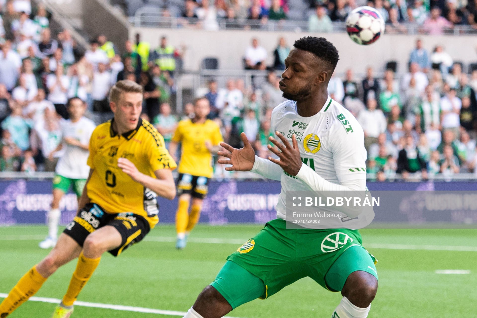 Hammarbys Shaquille Pinas deppar