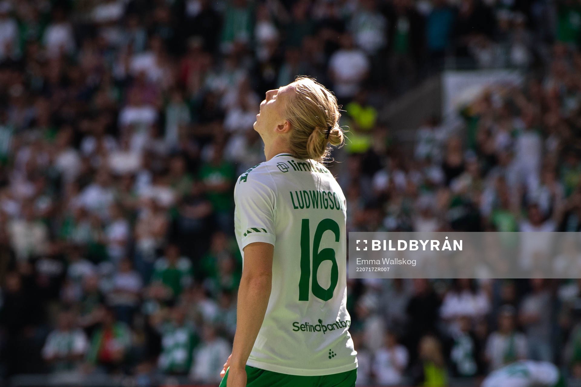 Hammarbys Gustav Ludwigson deppar