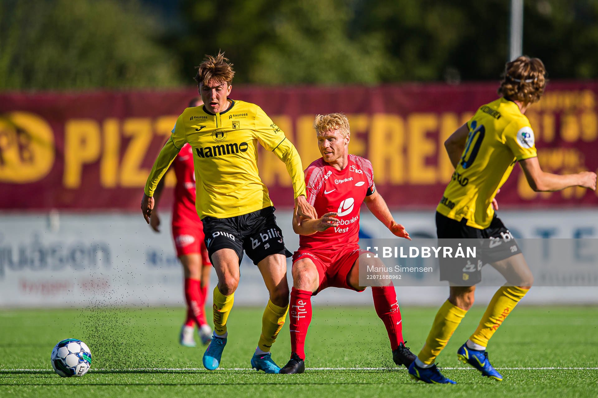 Erik Ansok Frøysa of Raufoss and Sivert Heltne Nilsen of