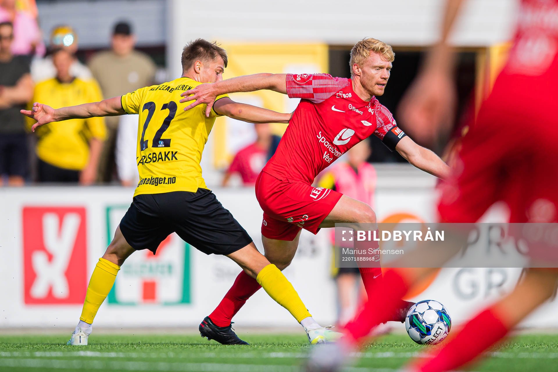 Markus Seehusen Karlsbakk of Raufoss and Sivert Heltne