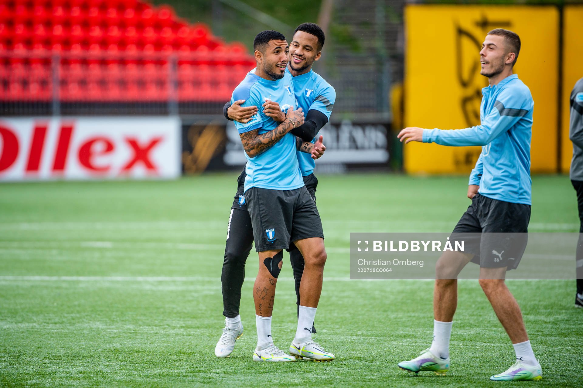Sergio Pena, Martin Olsson and Patriot Sejdiu