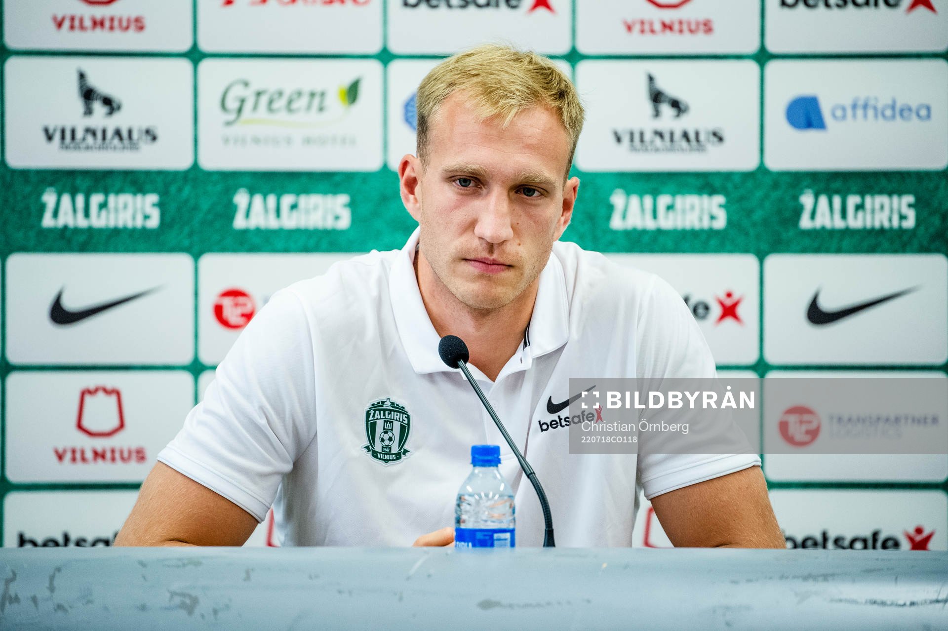 Goalkeeper Edvinas Gertmonas