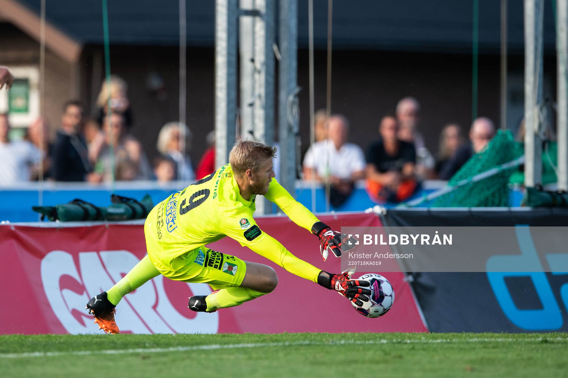 Varbergs målvakt Fredrik Andersson