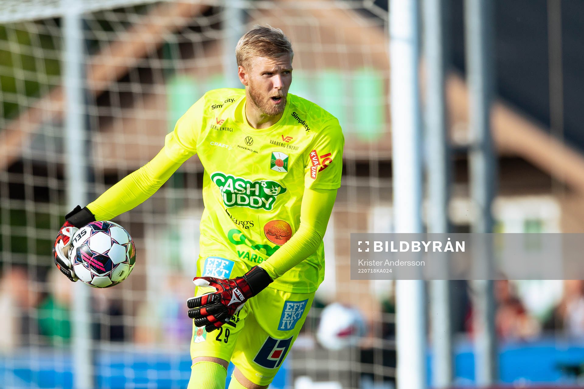 Varbergs målvakt Fredrik Andersson