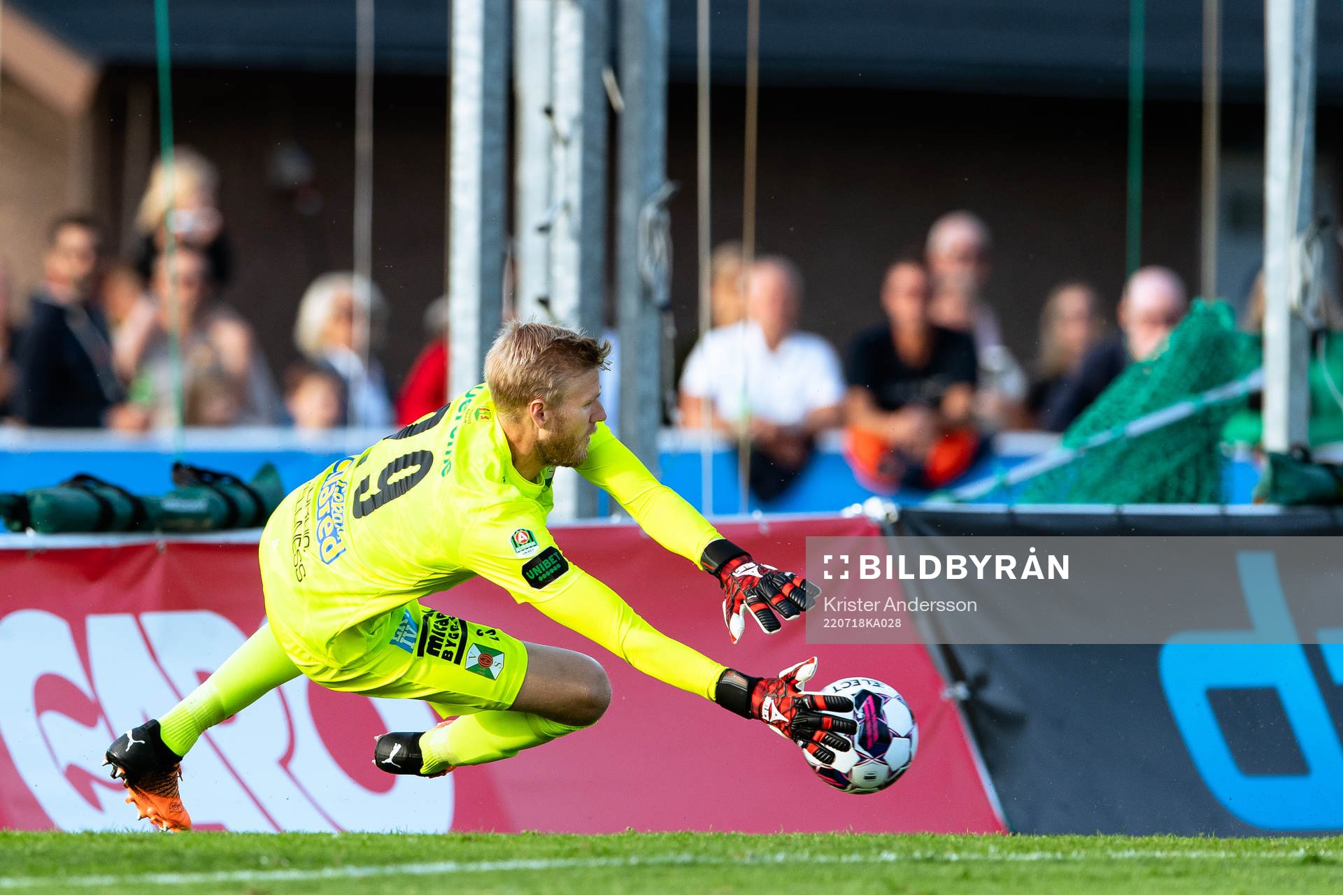 Varbergs målvakt Fredrik Andersson
