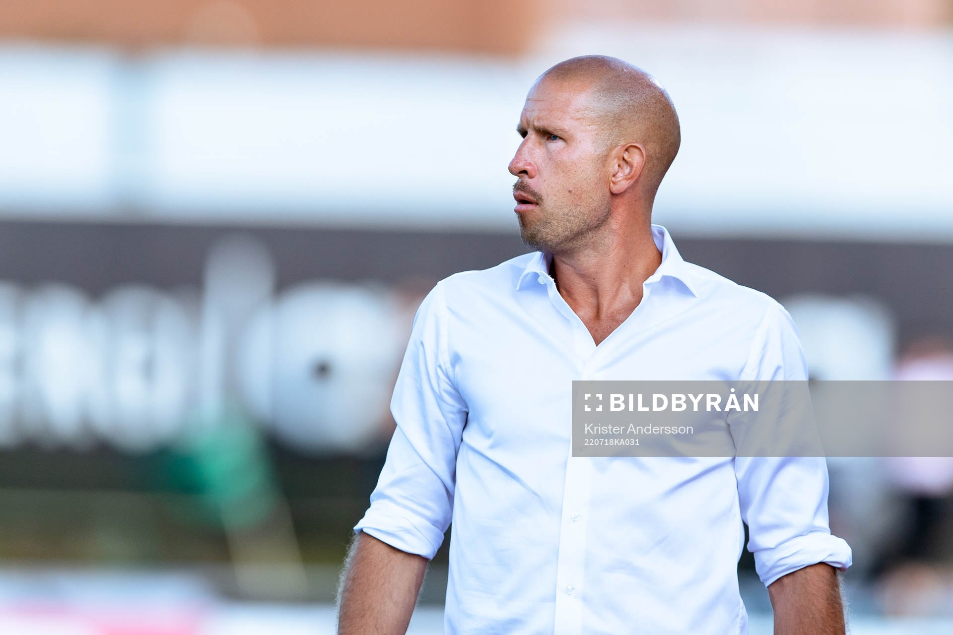 Helsingborgs tränare Mattias Lindström