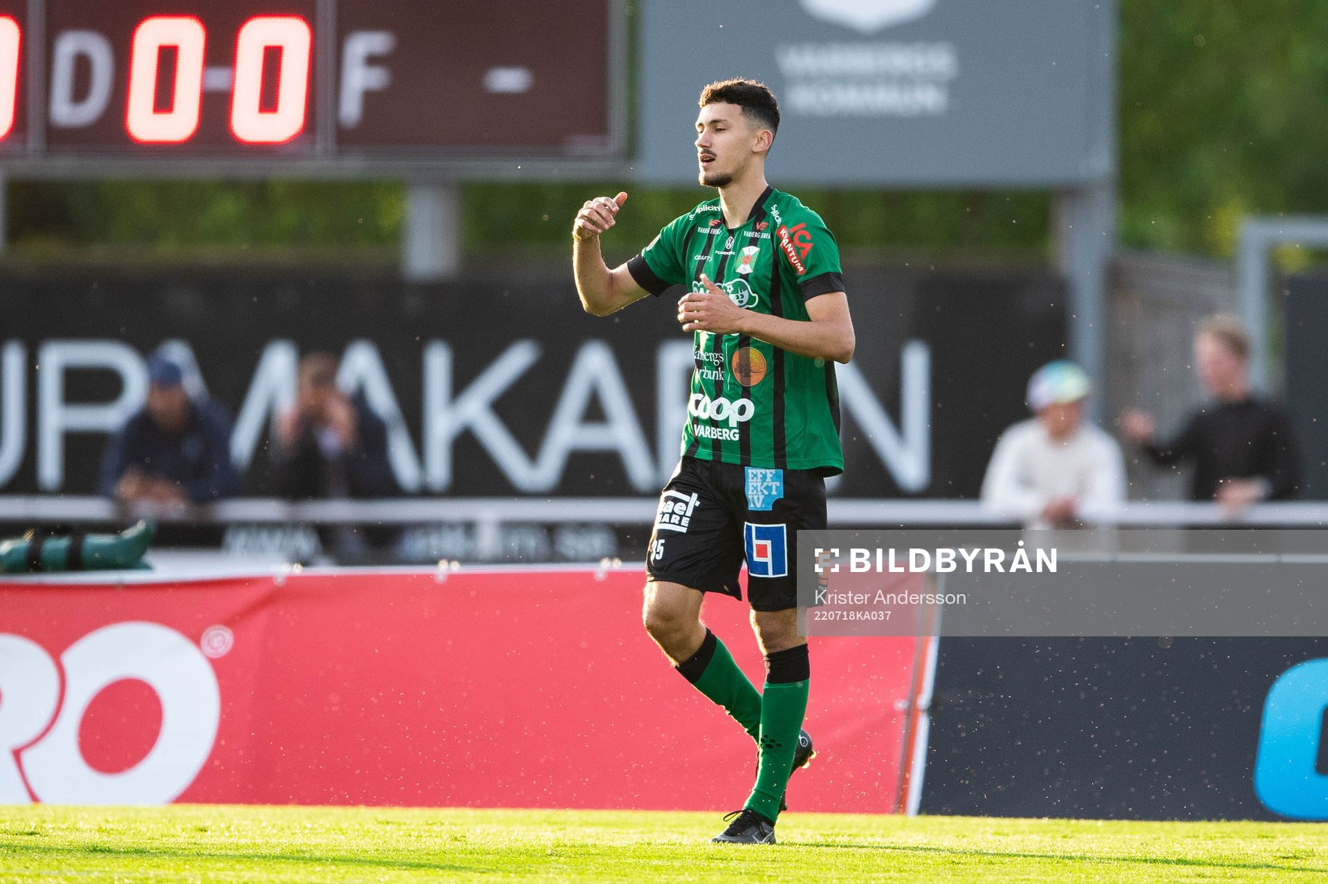 Varbergs Dion Krasniqi deppar