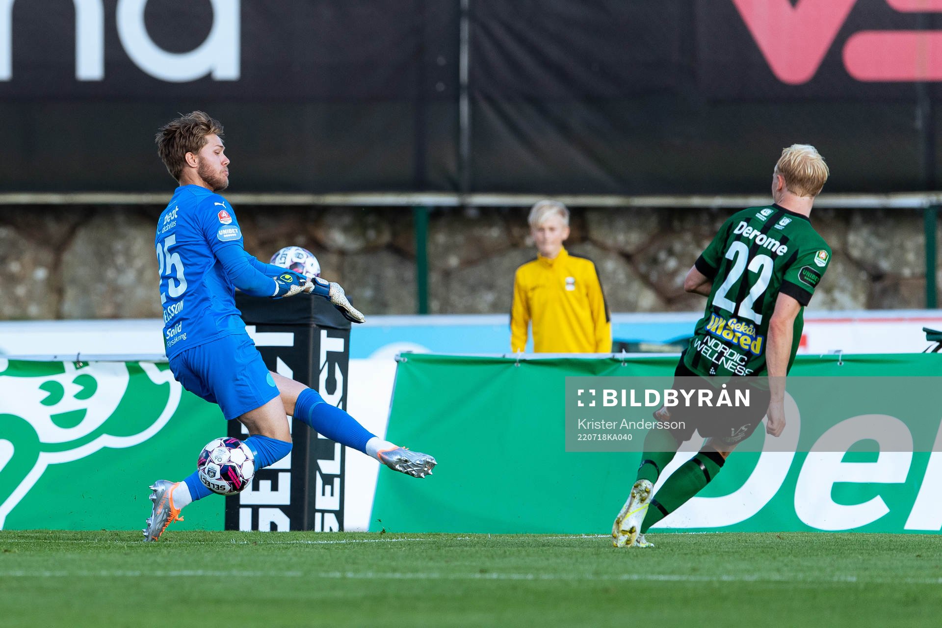Helsingborgs målvakt Kalle Joelsson