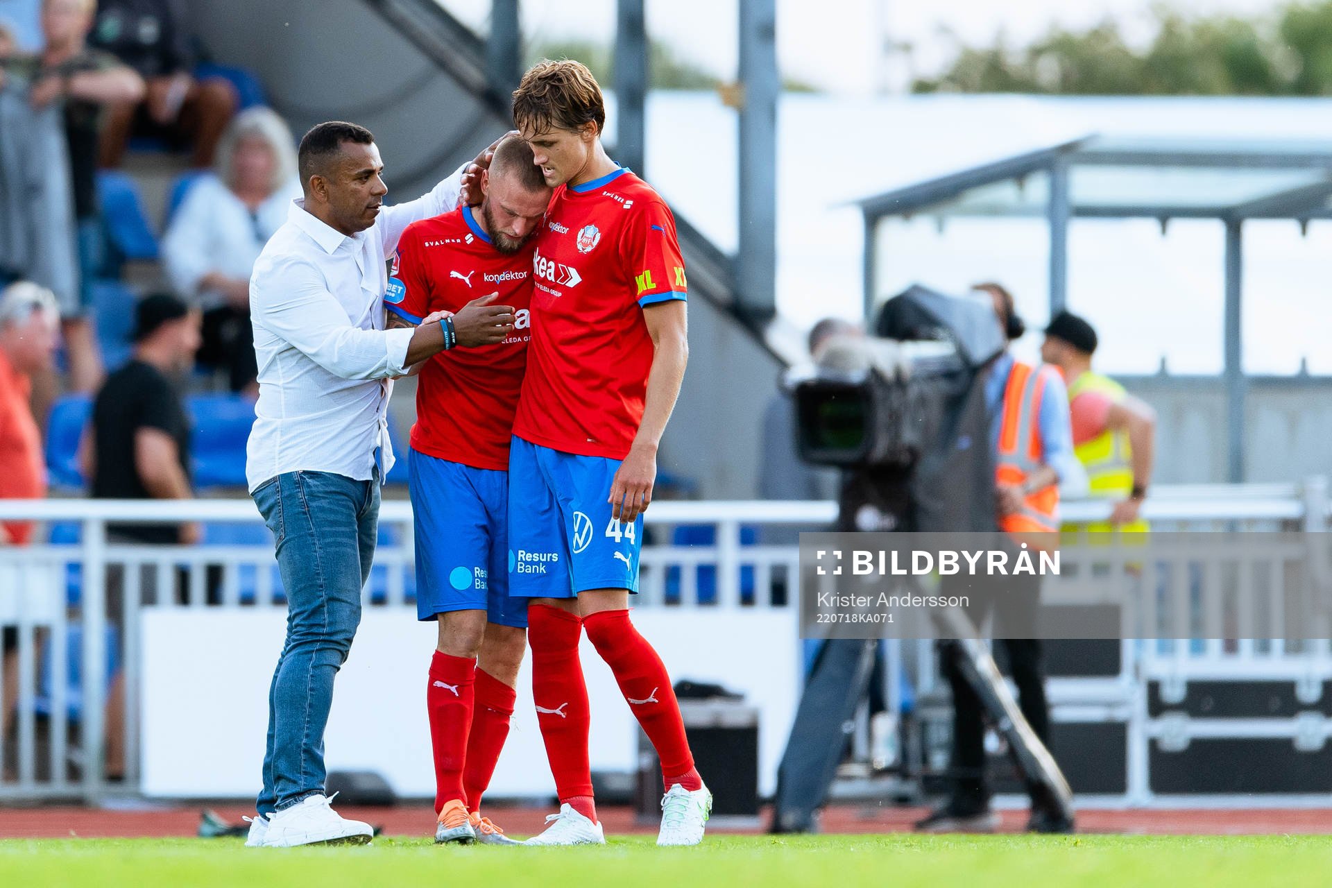 Helsingborgs tränare Alvaro Santos, Alexander Faltsetas