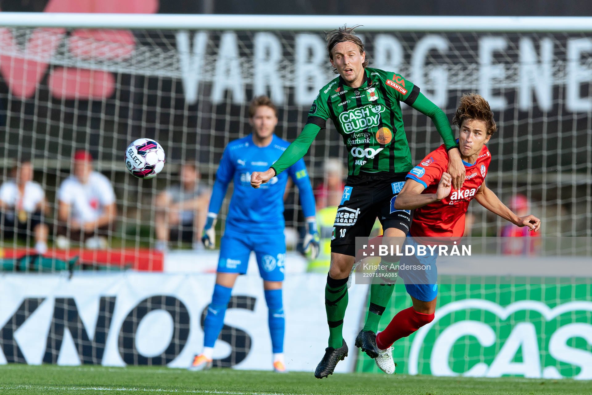 Varbergs Joakim Lindner och Helsingborgs Thomas Rogne