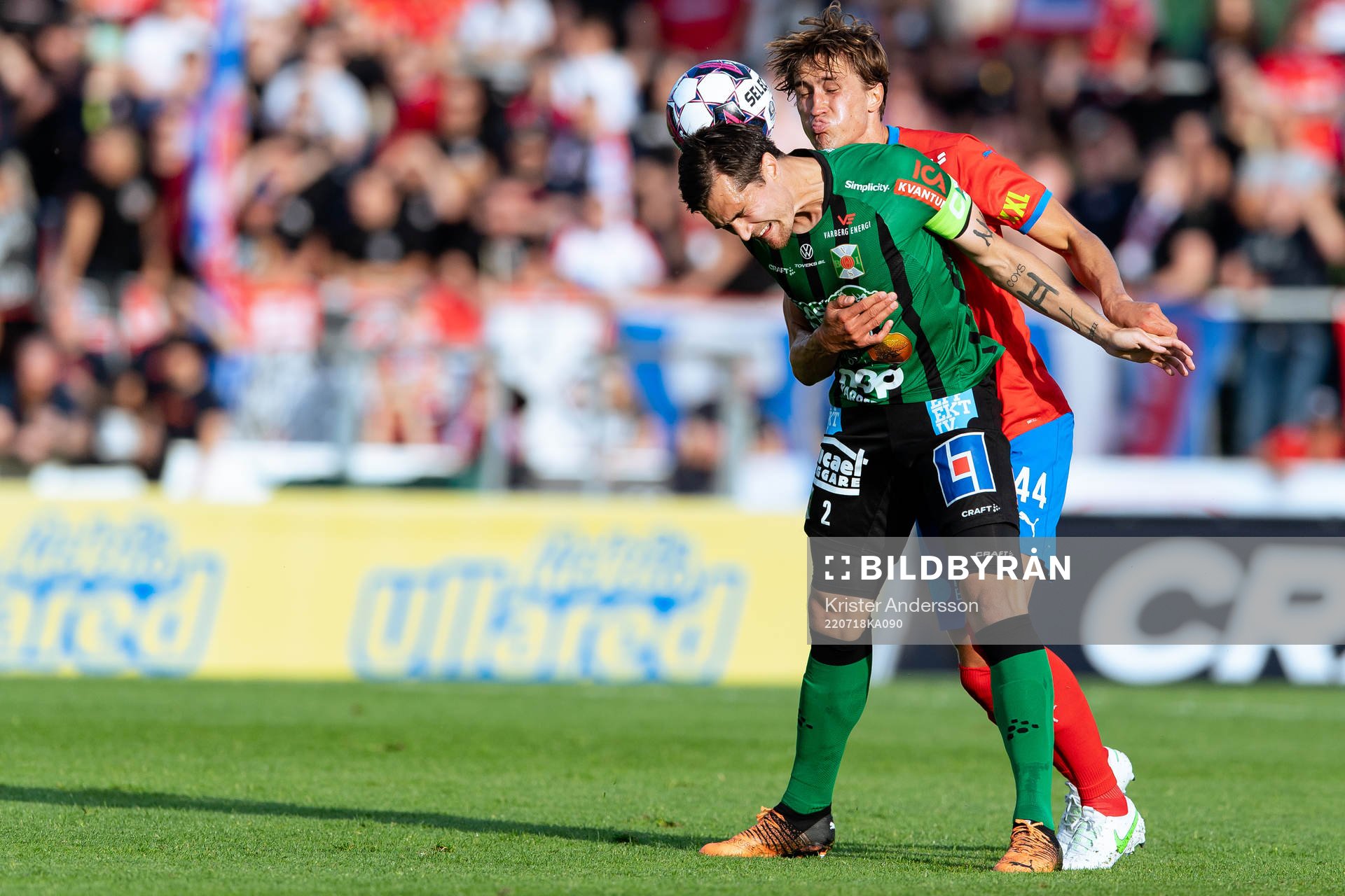 Varbergs Jon Birkfeldt och Helsingborgs Thomas Rogne