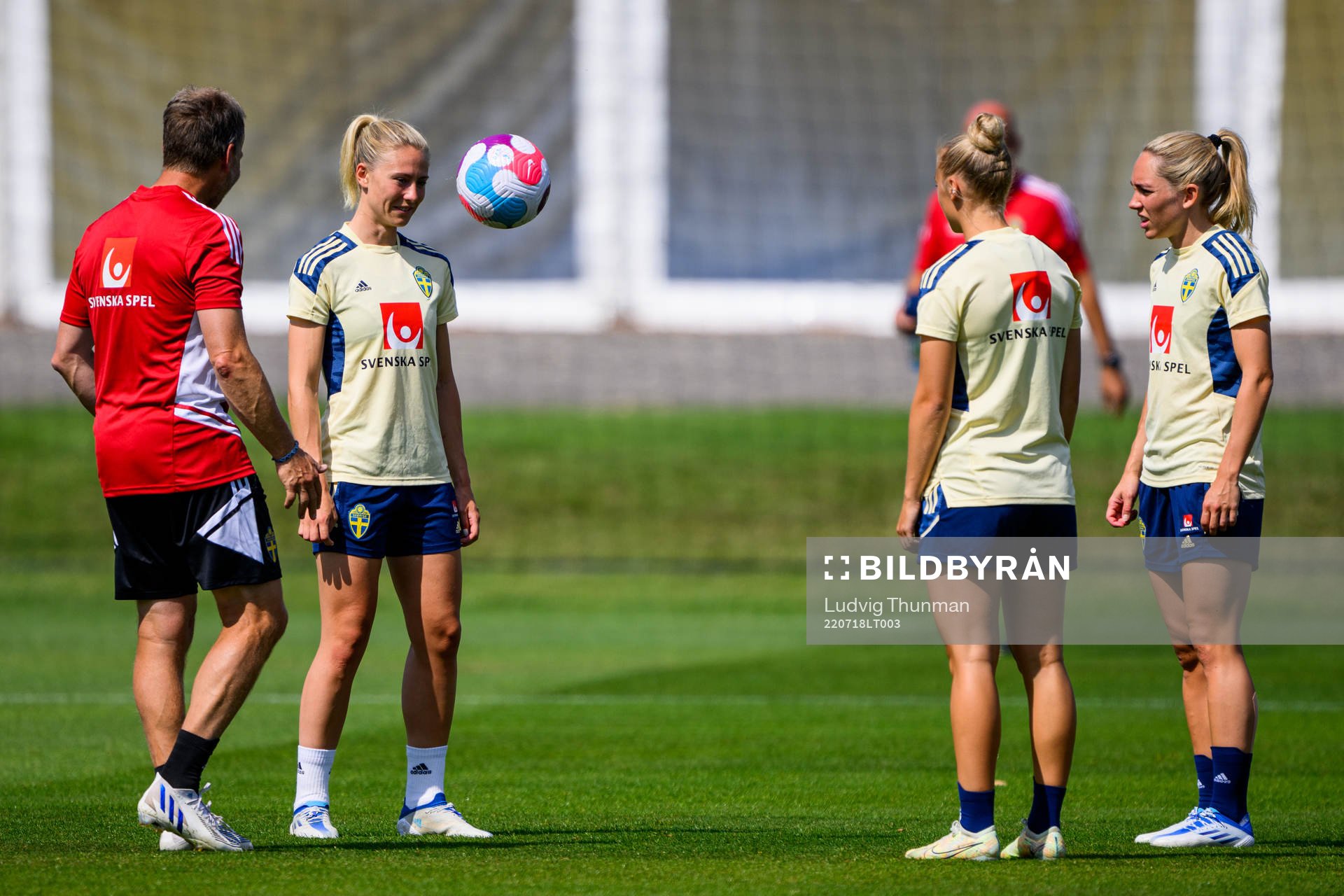Rebecka Blomqvist of the Swedish women's national football