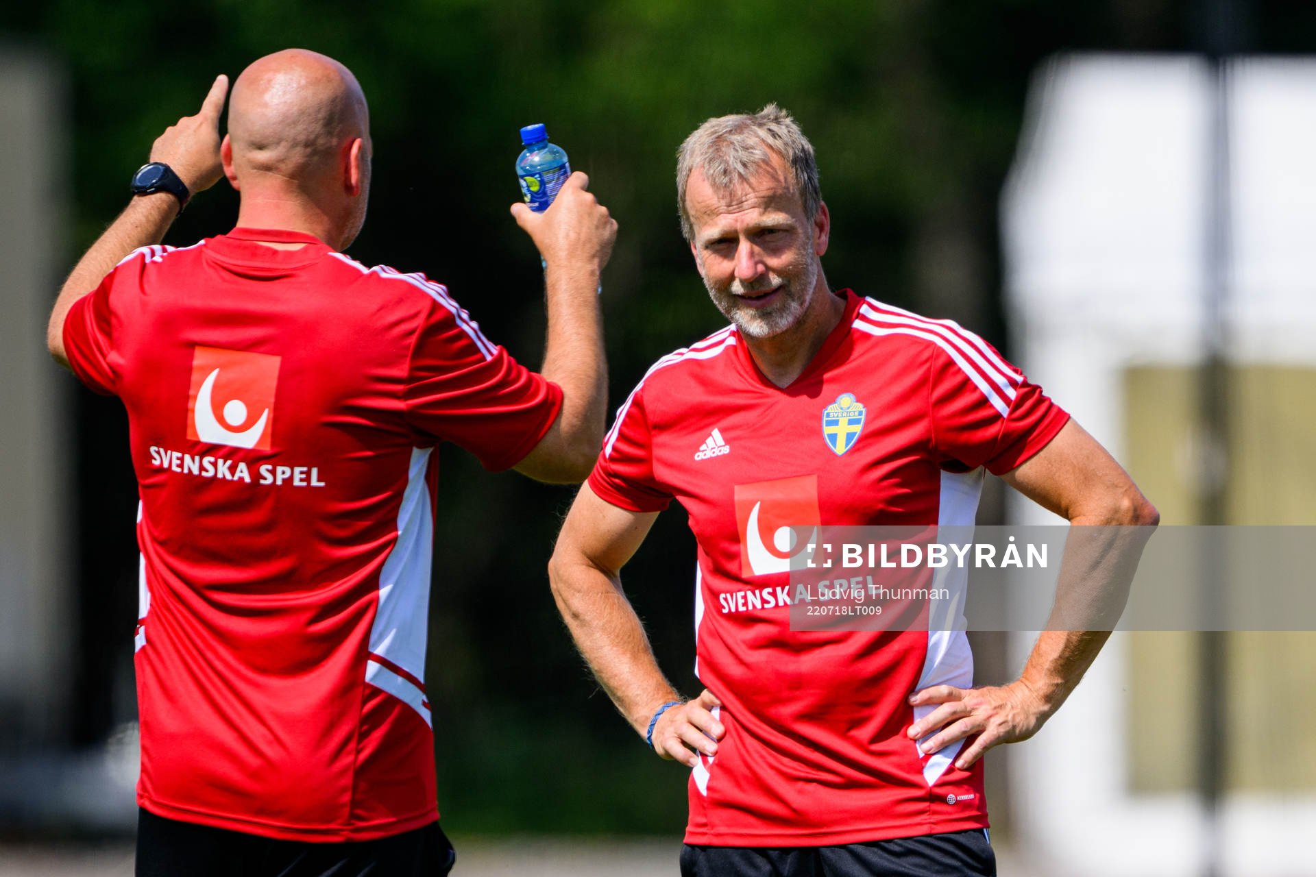 Pontus Ekblom, physio of the Swedish women's national