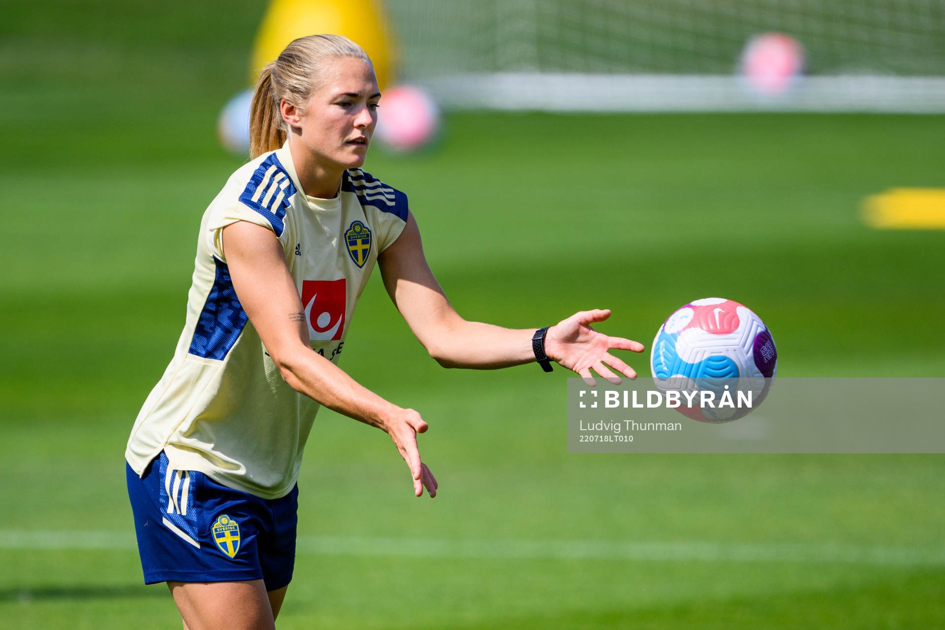 Magdalena Eriksson of the Swedish women's national football