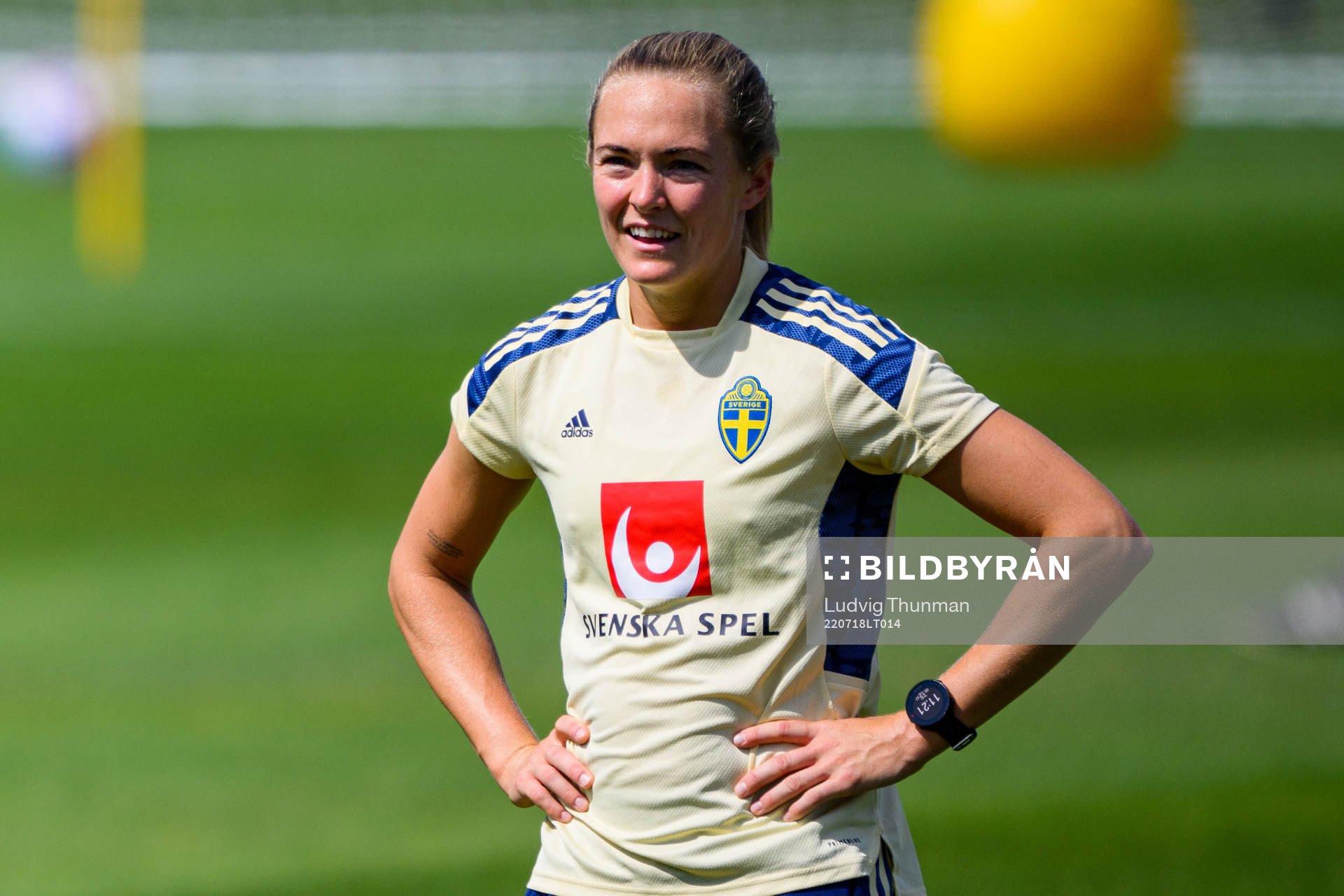 Magdalena Eriksson of the Swedish women's national football