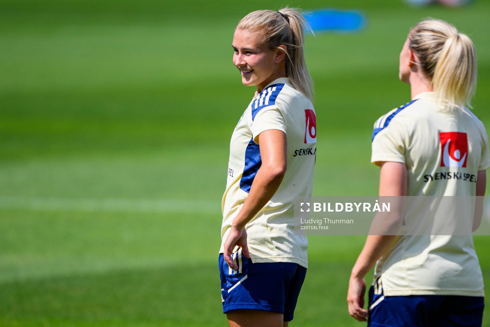 Amanda Nilden of the Swedish women's national football team