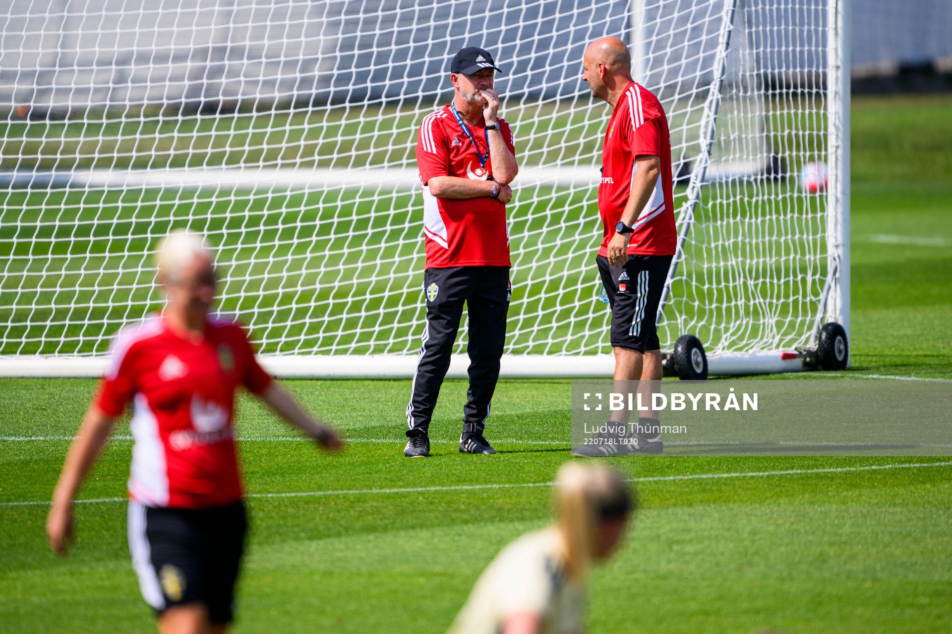 Peter Gerhardsson, head coach and Magnus Wikman, assistant