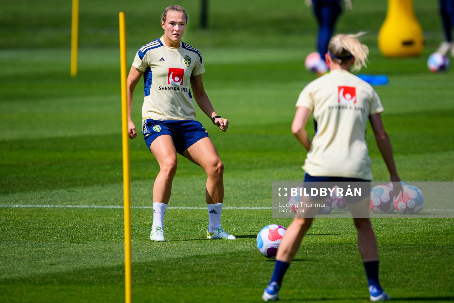 Magdalena Eriksson of the Swedish women's national football