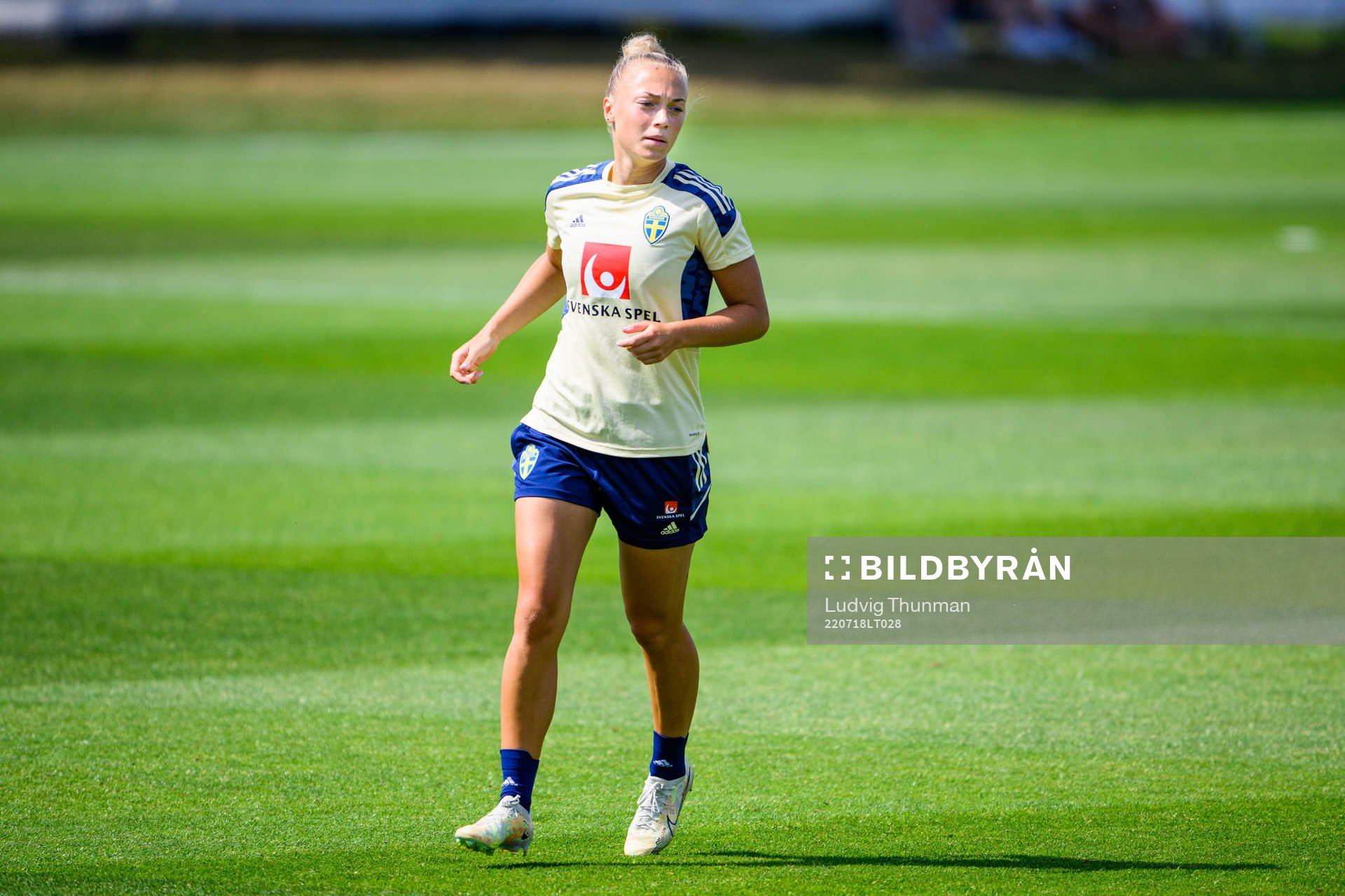 Hanna Bennison of the Swedish women's national football