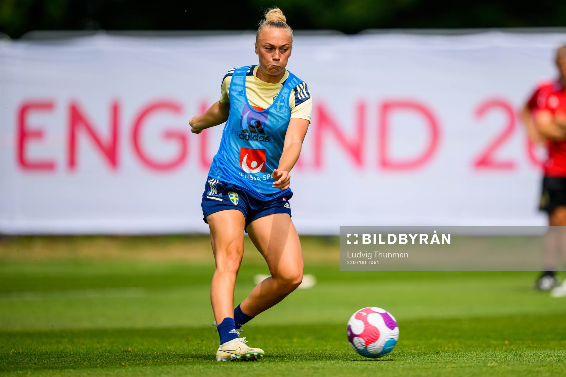 Hanna Bennison of the Swedish women's national football