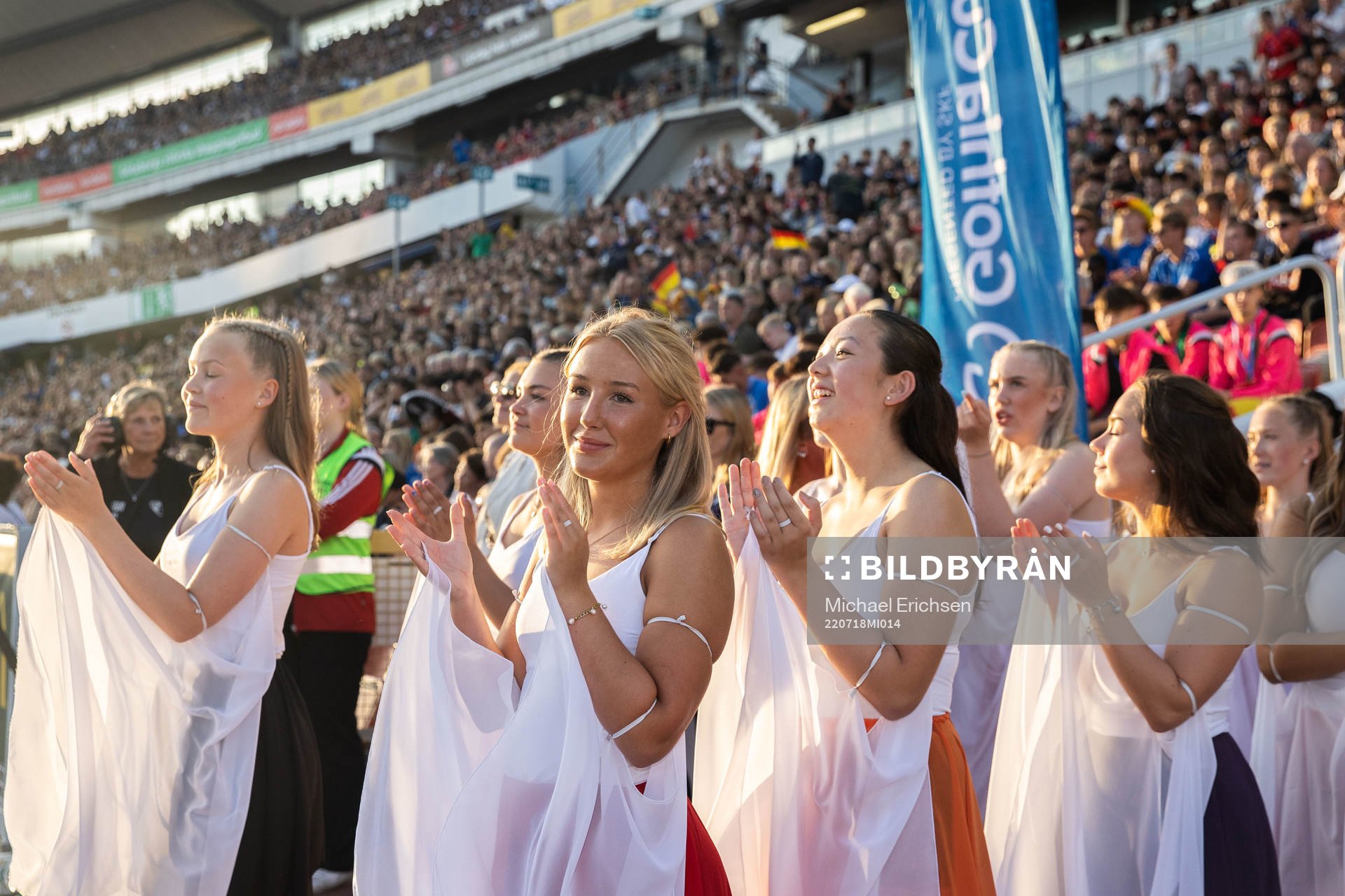 Under invigningen av Gothia Cup