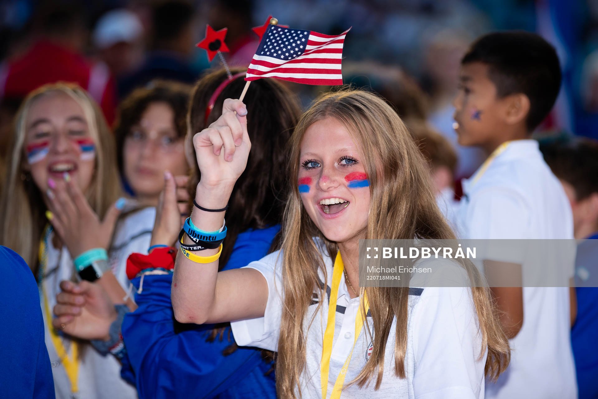 En amerikansk spelare