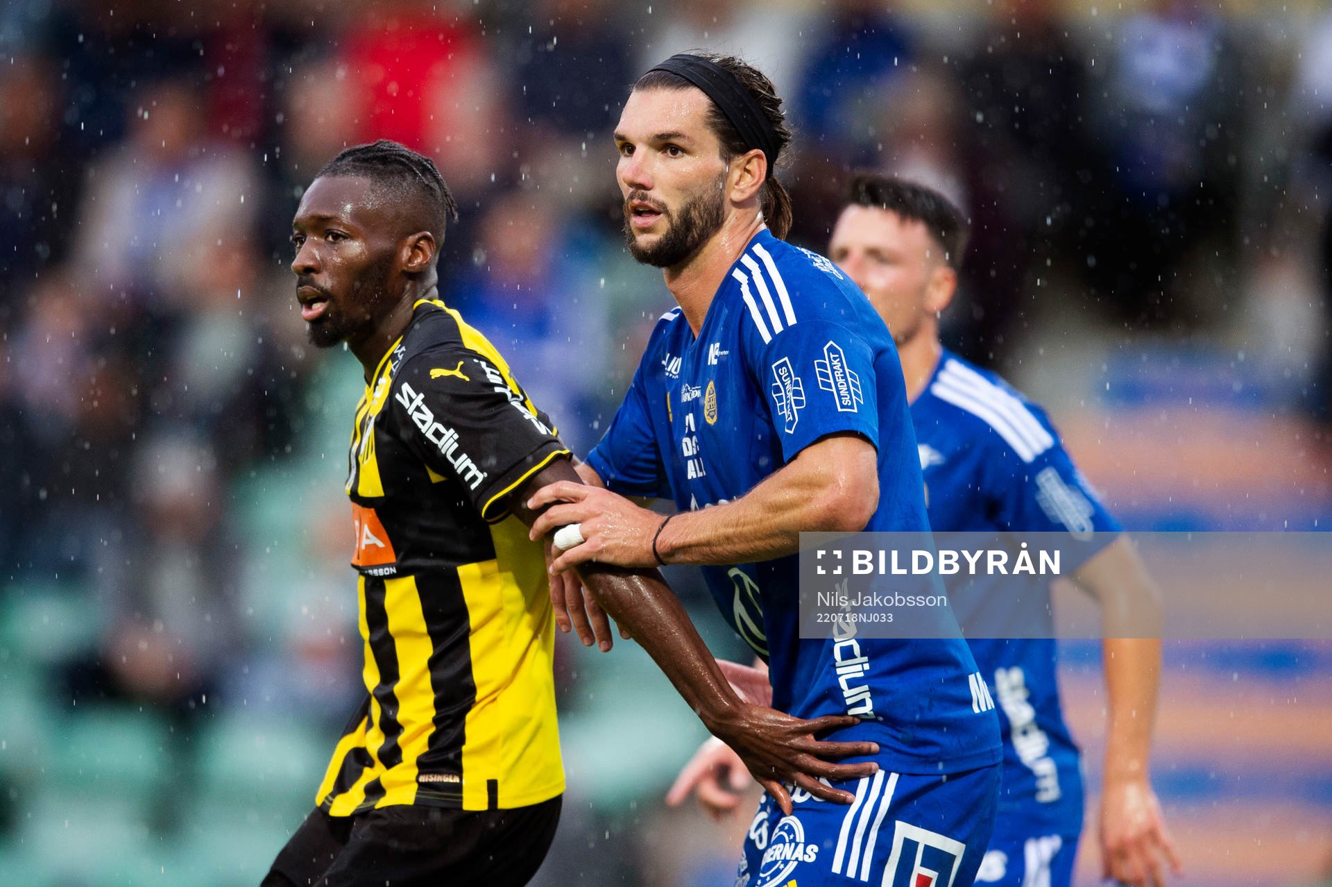 Häckens Blair Sebastian Turgott och GIF Sundsvalls Forrest