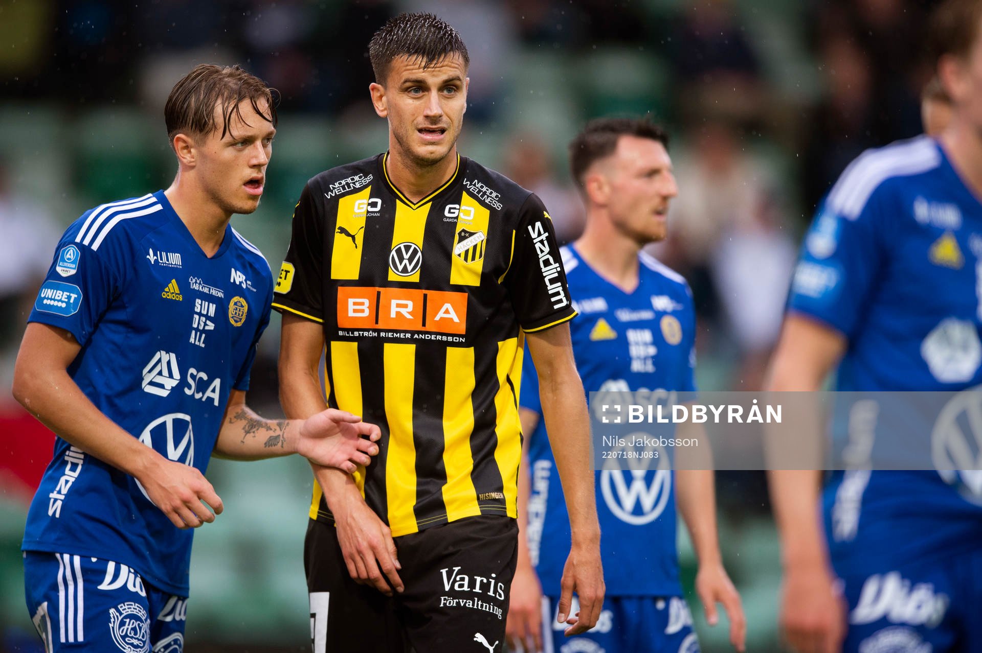 GIF Sundsvalls Ludvig Nåvik och Häckens Alexander