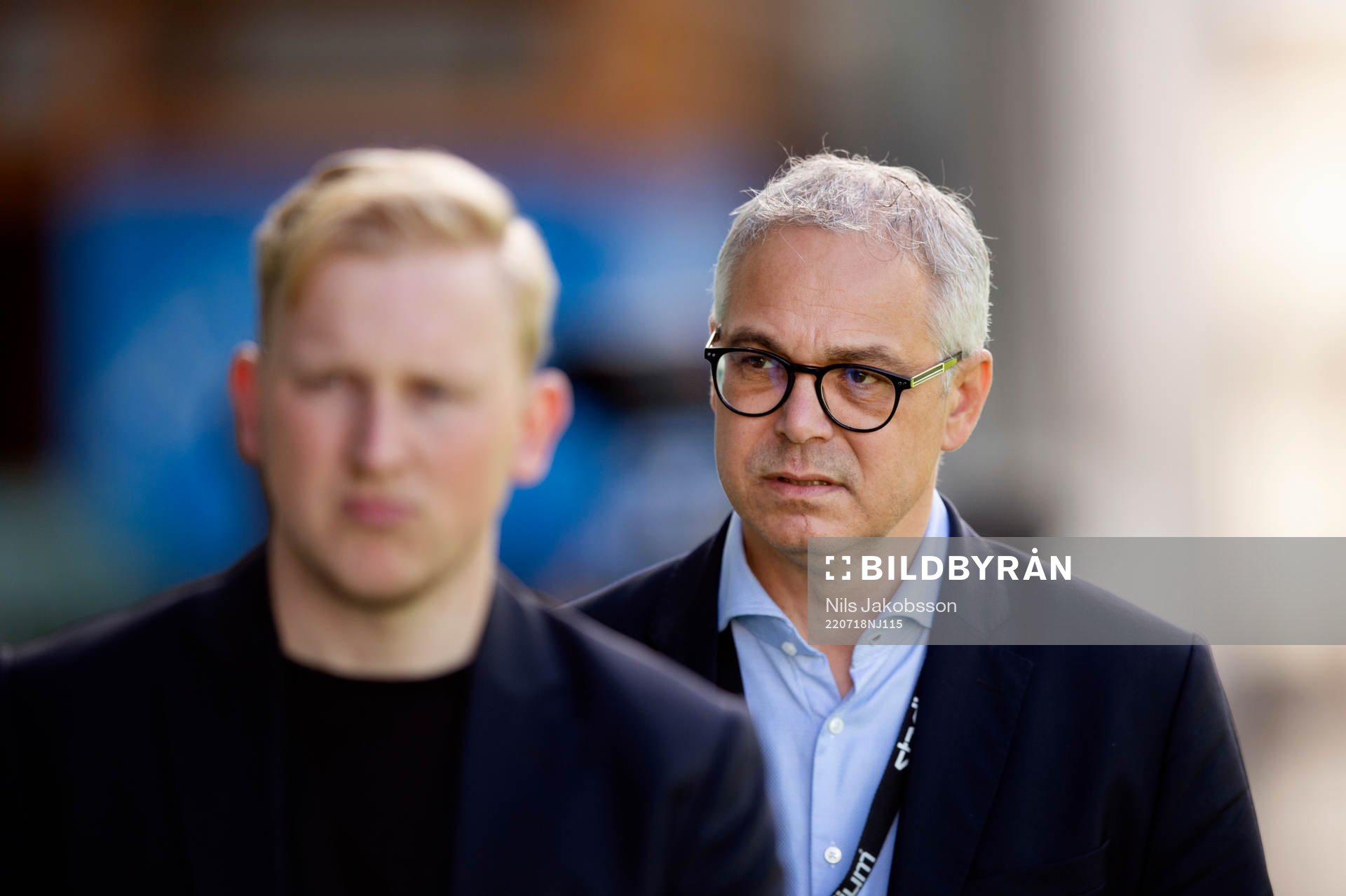 GIF Sundsvalls klubbchef Tomas Litström fotbollsmatchen i