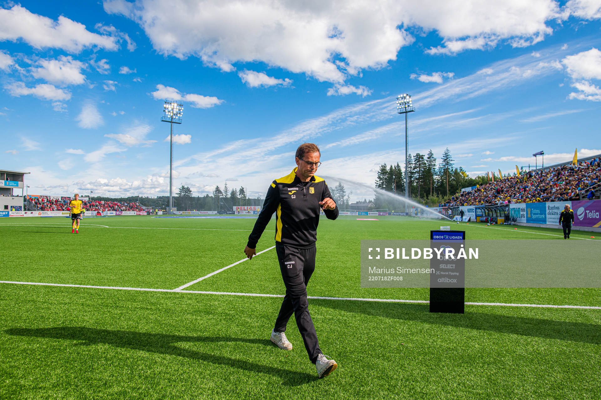 Christian Johnsen, head coach of Raufoss