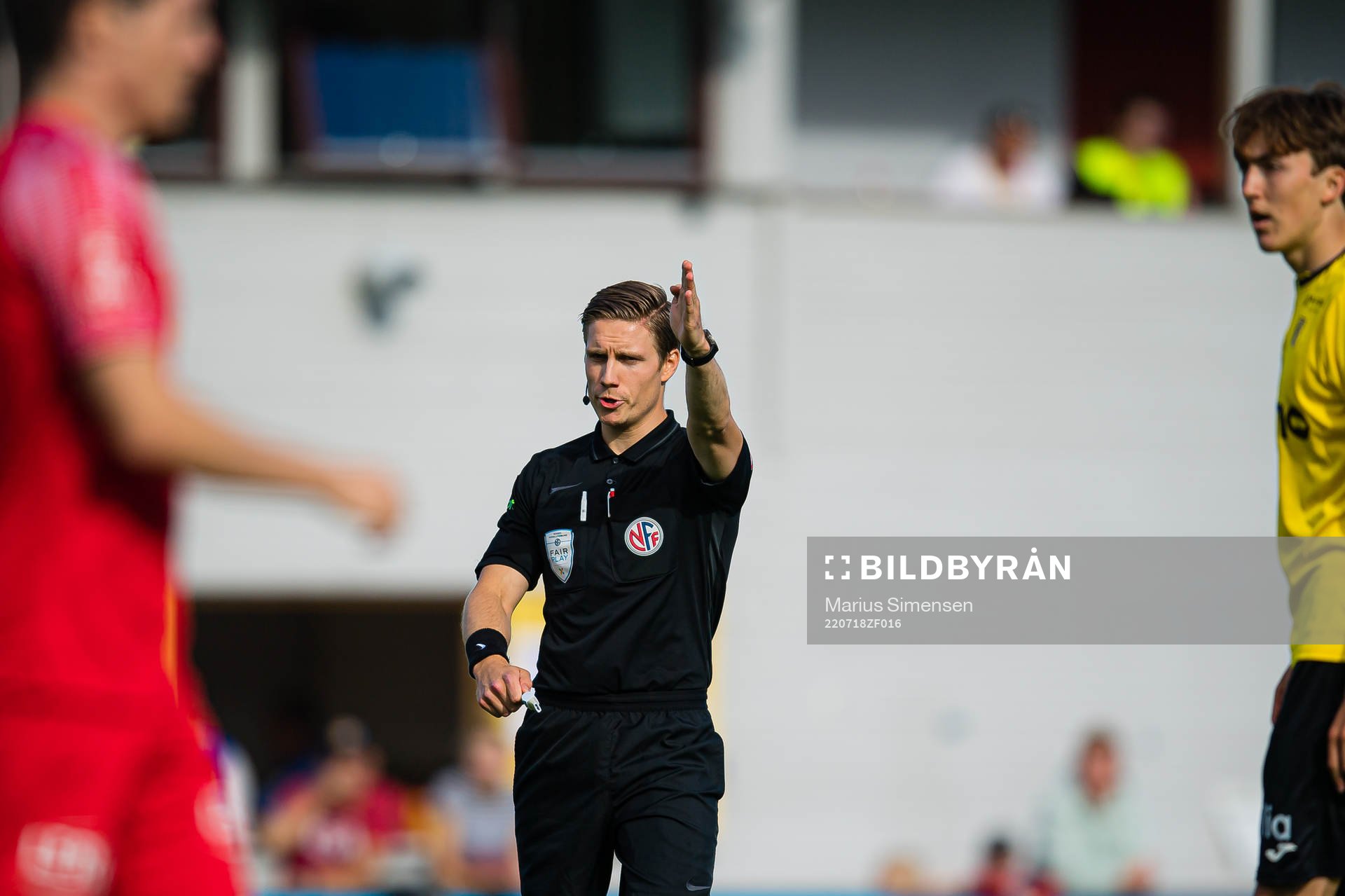 Mathias Støfringshaug, referee