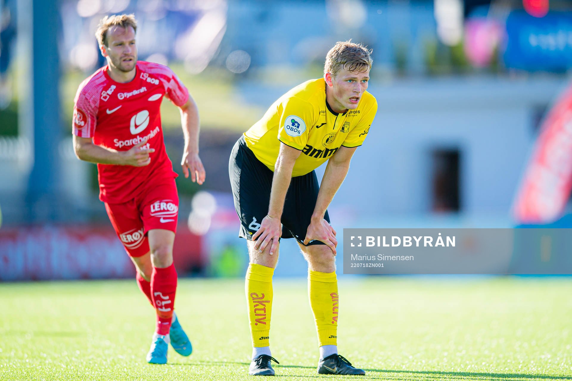 Håkon Butli Hammer of Raufoss looks dejected