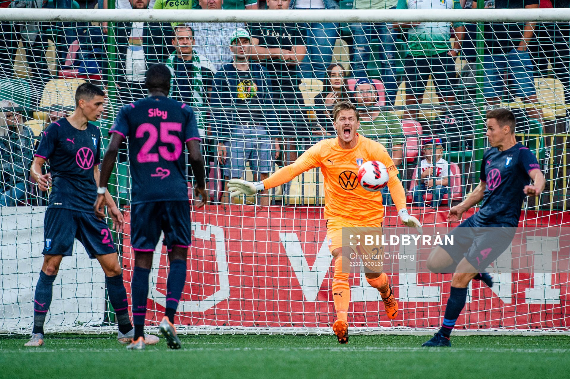 goalkeeper Johan Dahlin of Malmö FF