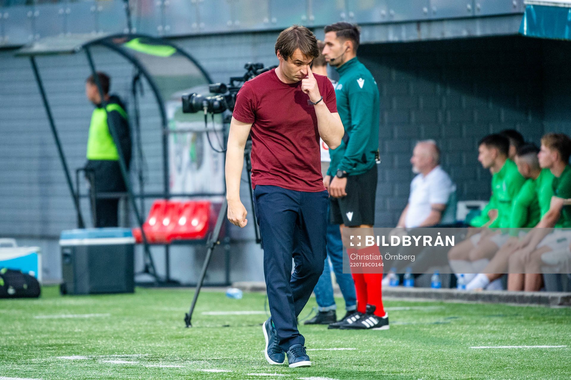 Head coach Milos Milojevic of Malmö FF