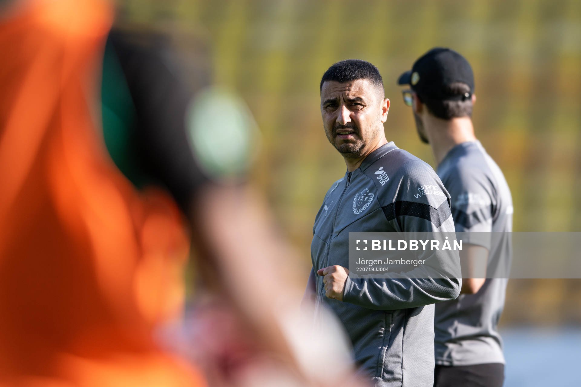 Jönköpings assisterande tränare Mustafa Ismail