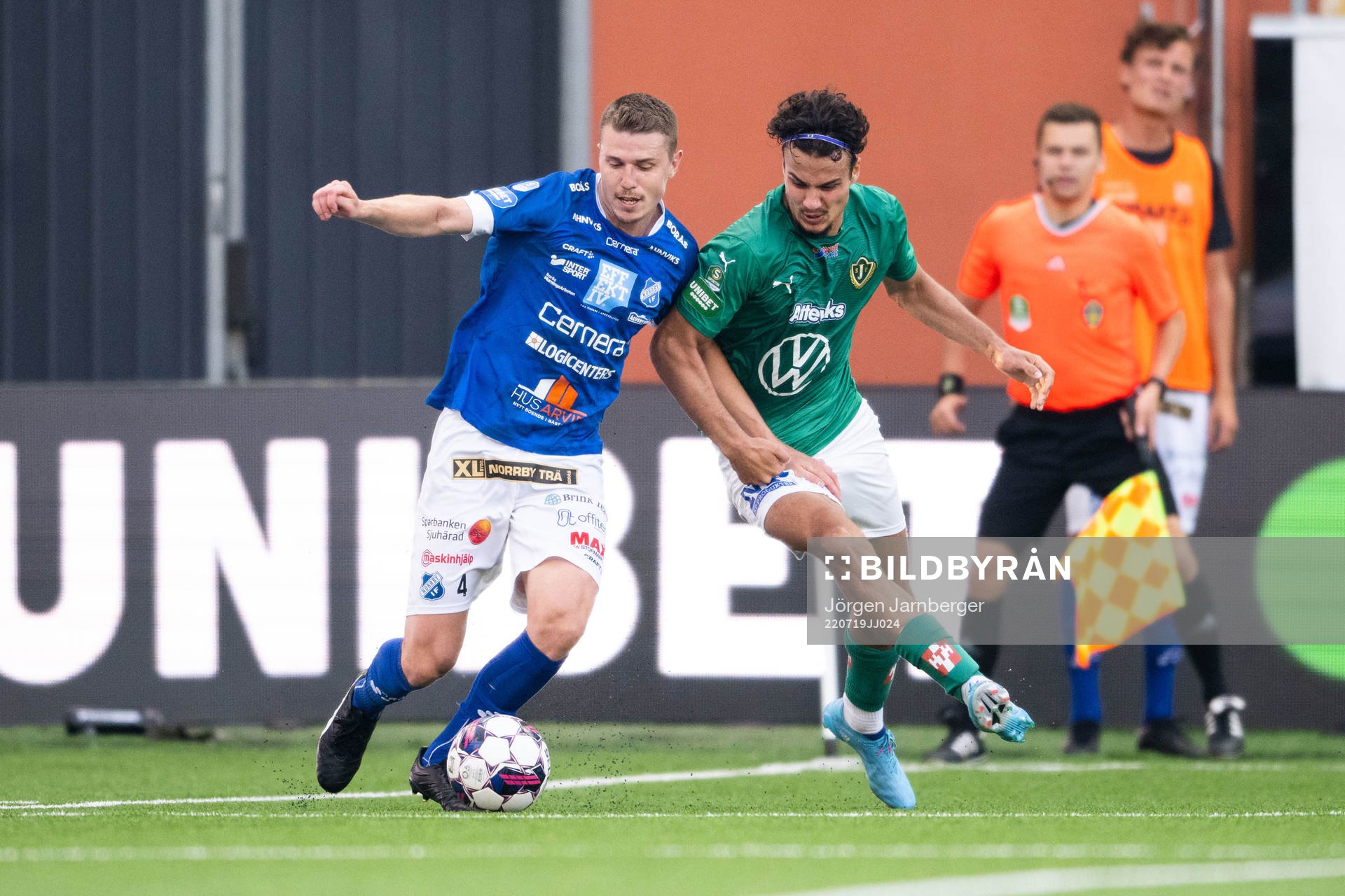 Norrbys Fredrik Lundgren och Jönköpings Södras Assad Al
