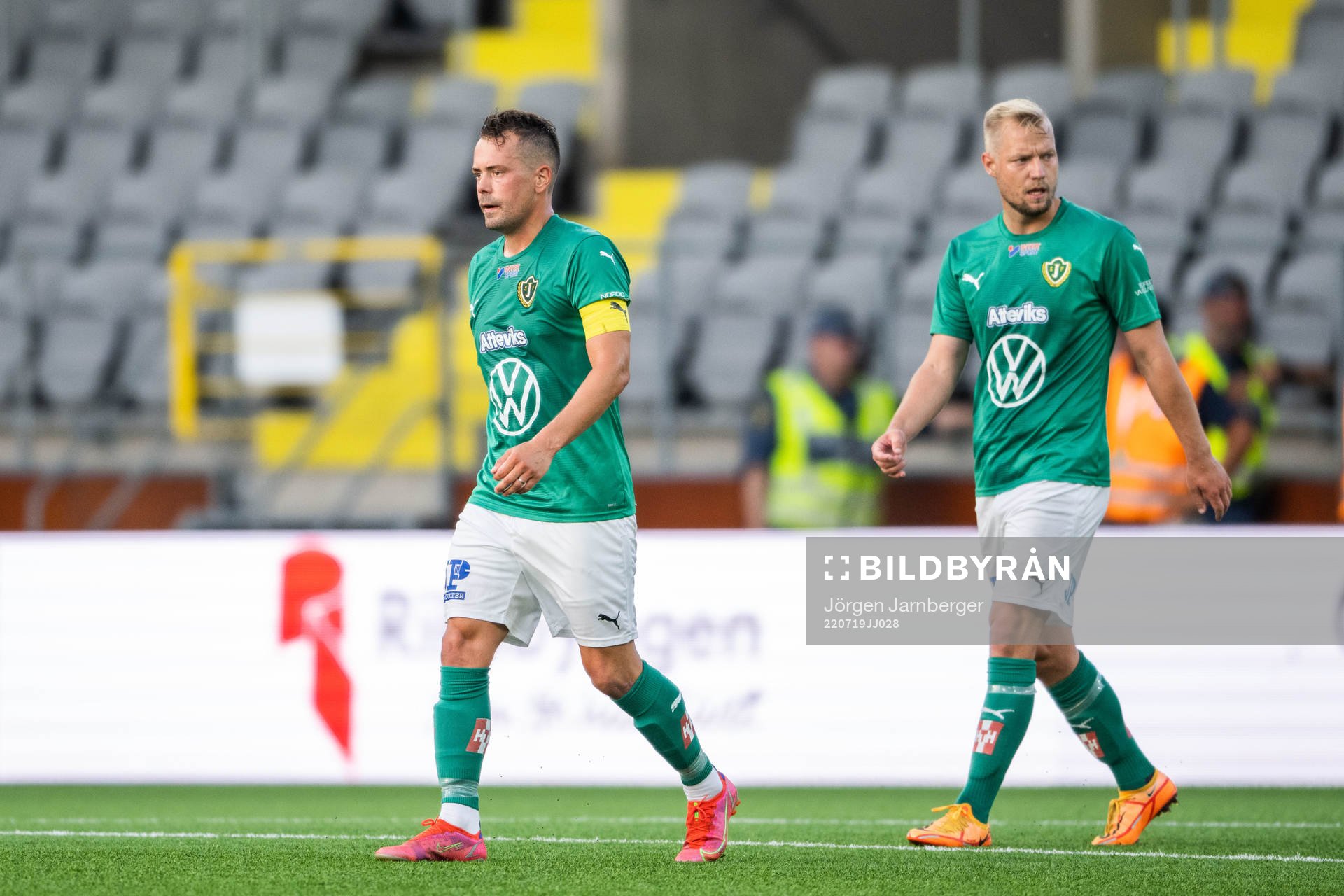 Jönköpings Södras Fredric Fendrich och Sebastian Crona