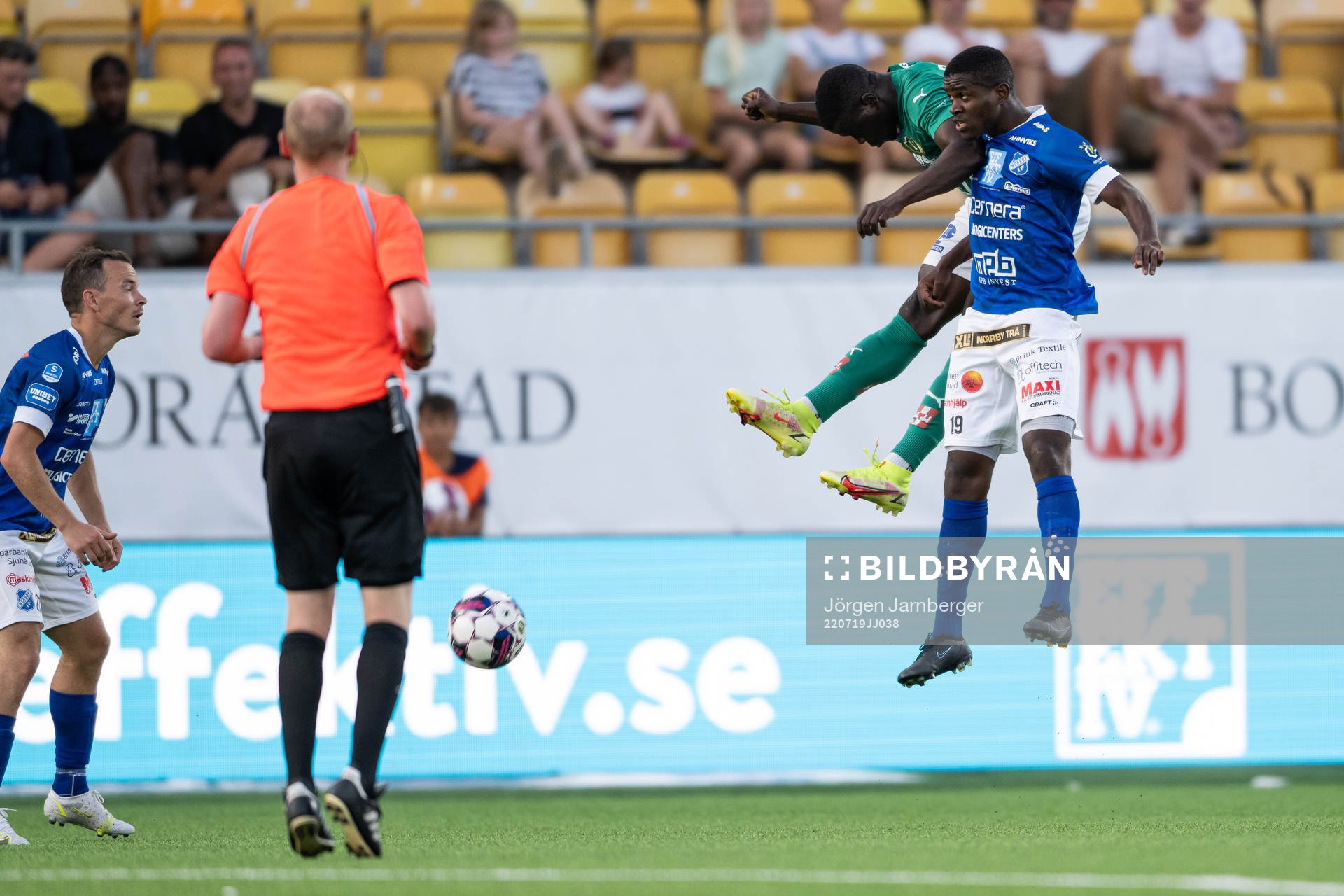 Jönköpings Youssouf Amouda Assogba och Norrbys Jaheem