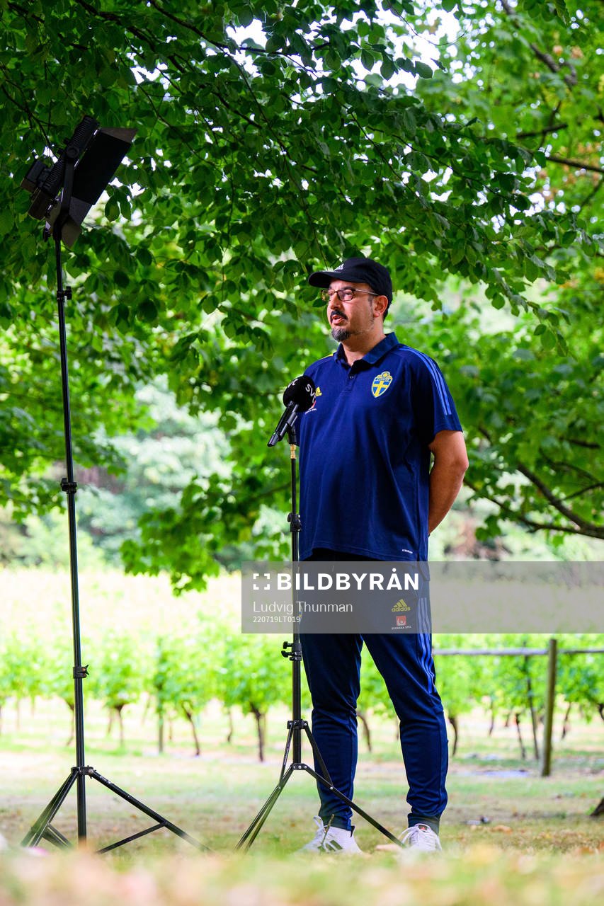 Houman Ebrahimi, doctor of the Swedish women's national