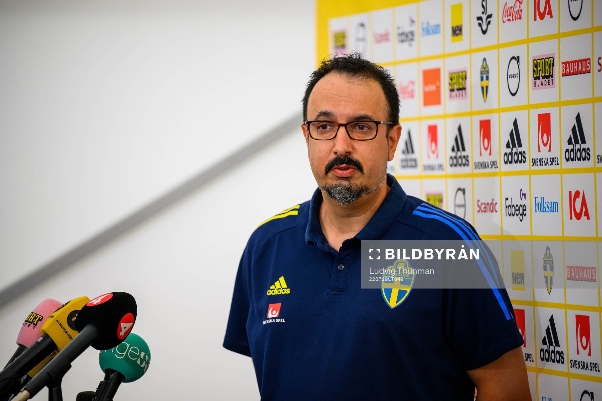 Houman Ebrahimi, doctor of the Swedish women's national