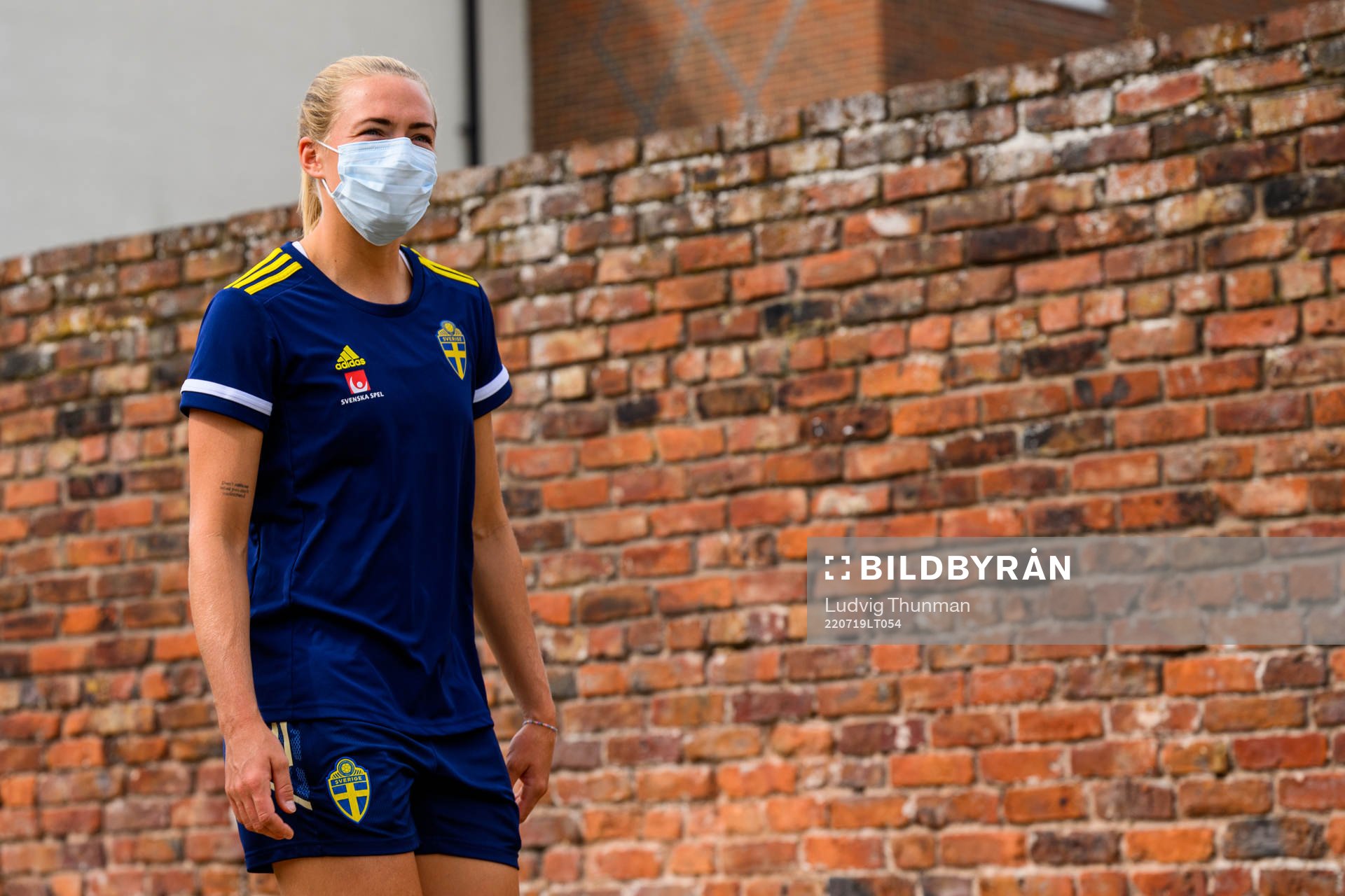 Magdalena Eriksson of the Swedish women's national football