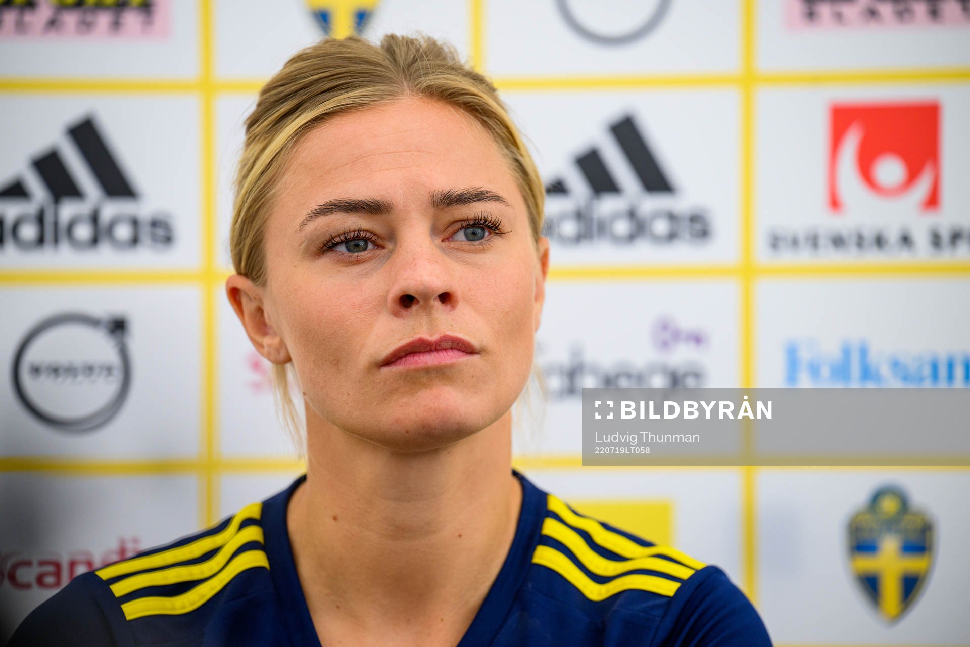 Fridolina Rolfö of the Swedish women's national football