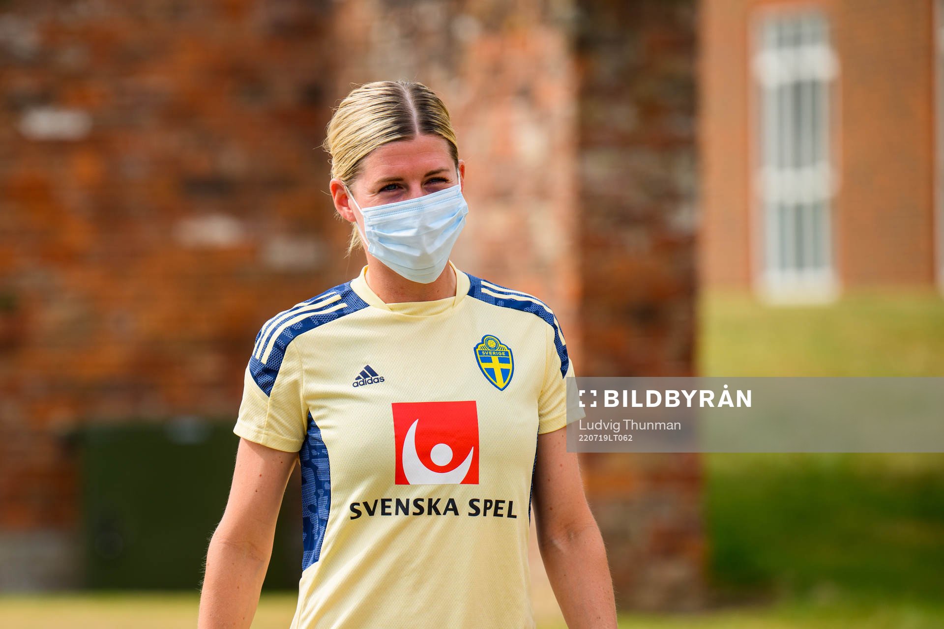 Olivia Schough of the Swedish women's national football